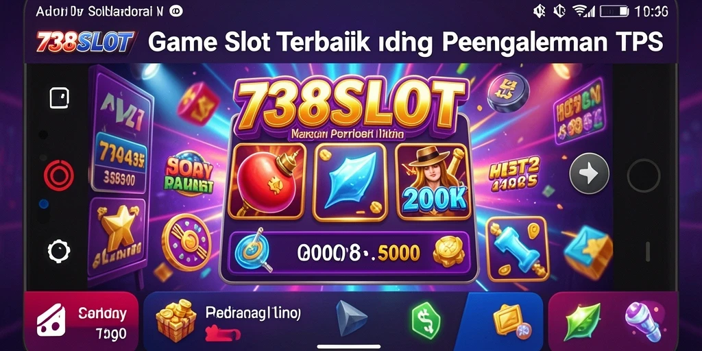 Tampilan gameplay yang mendebarkan di 738SLOT.