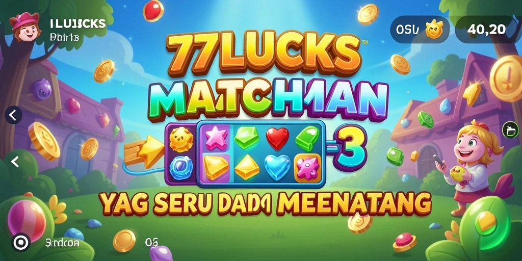 Tangkapan layar gameplay 77LUCKS yang penuh warna dan tantangan.