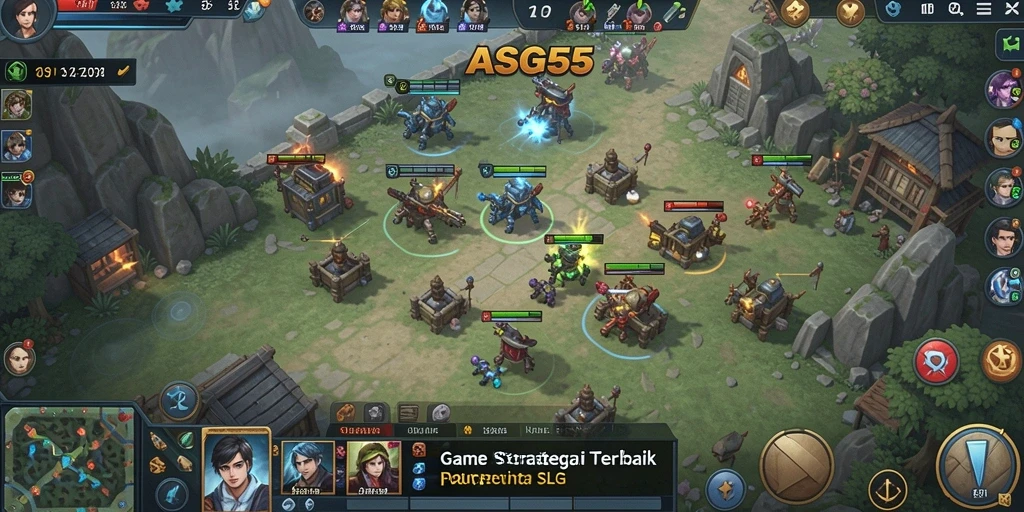 Tampilan gameplay ASG55 yang memikat dan penuh strategi.