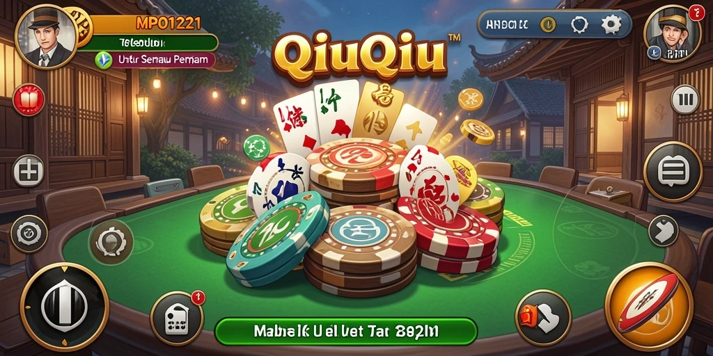 Tampilan gameplay seru dari MPO1221 di QiuQiu.