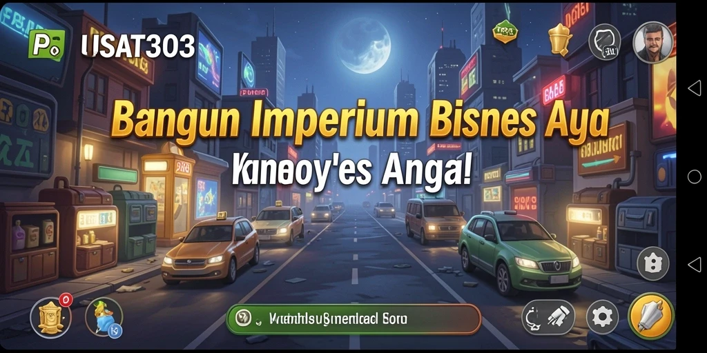Tampilan gameplay PUSAT303 dengan elemen strategi Tycoon yang menarik.