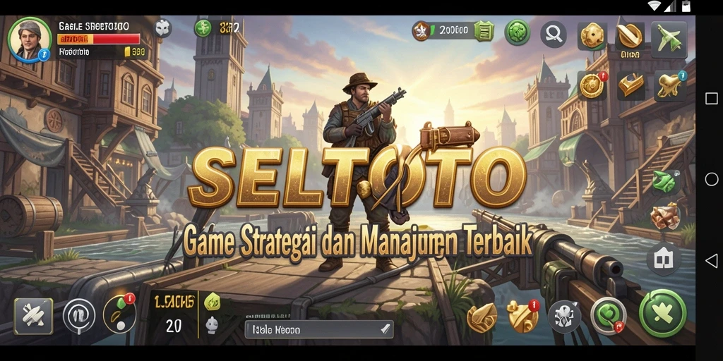 Menampilkan aksi seru dan strategi dalam gameplay SELTOTO.